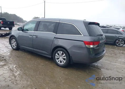 2017 Honda Odyssey Ex-L from USA, damaged, VIN 5FNRL5H69HB022192